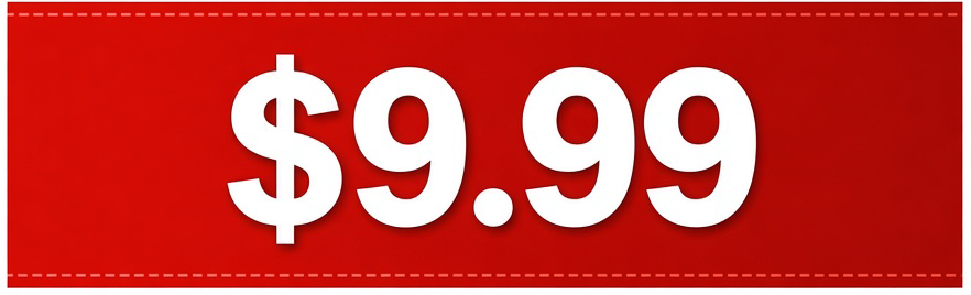 $9.99 Price Tag